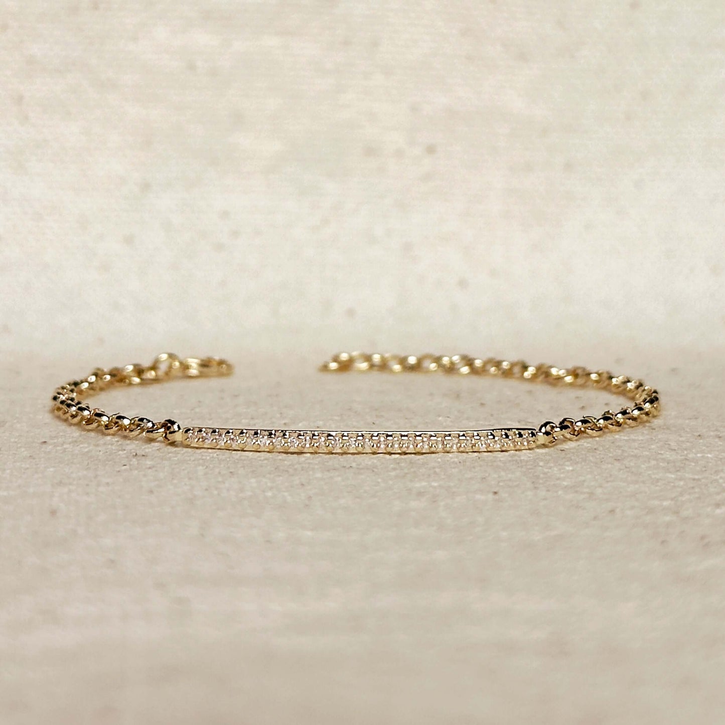 Dainty Bar Bracelet