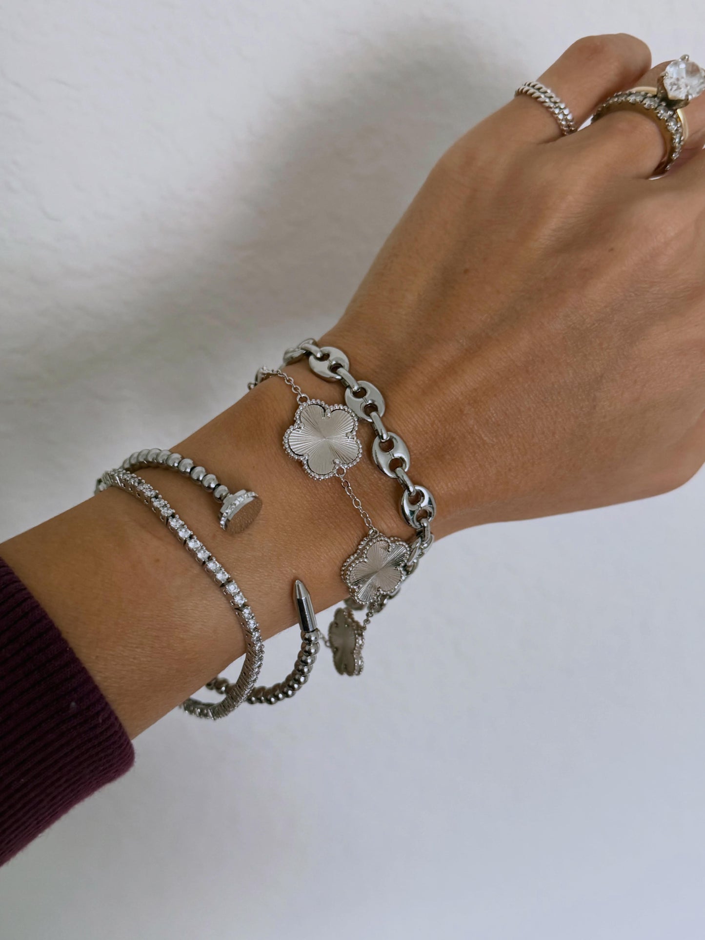 Beaded Nail Cuff